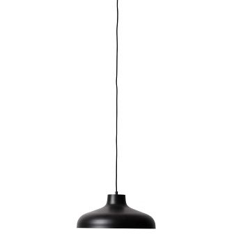 Skandynawska lampa wisząca Pelle czarny mat